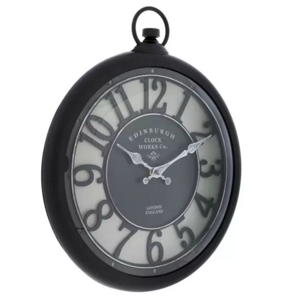 🕰️🕰️Black Edinburgh Wall Clock - Picture 3 of 4
